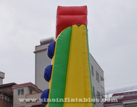 adults inflatable rock climbing wall