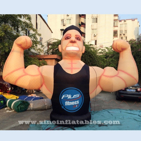 GYM inflatable fitness muscle man