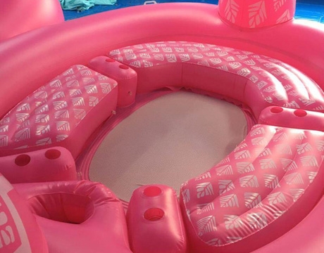 giant inflatable flamingo float