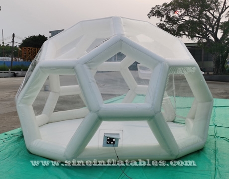 portable clear inflatable camping tent