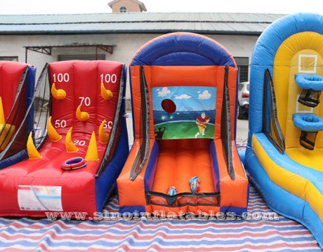 kids N adults interactive fun inflatable carnival games