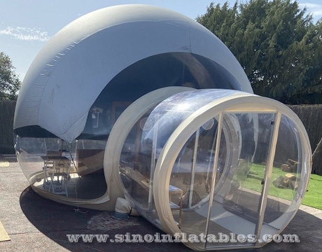 clear lodge inflatable bubble hotel