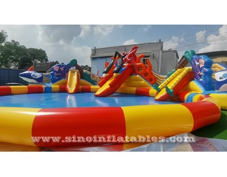 sea world giant inflatable ground water park